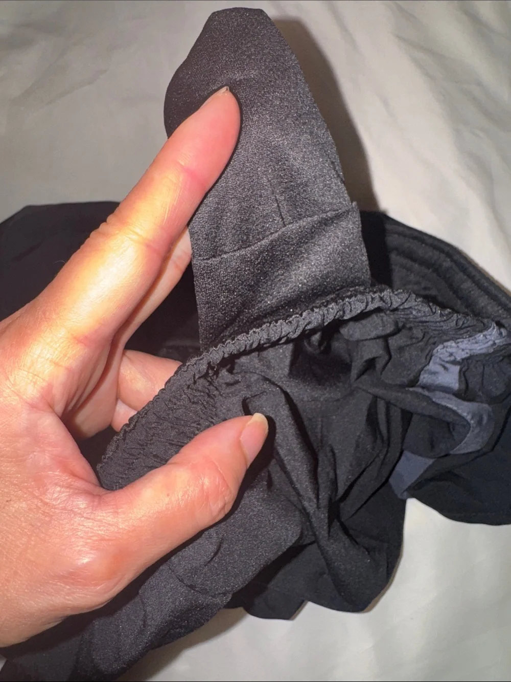 Athletic Running Shorts with Contrast Side Panels